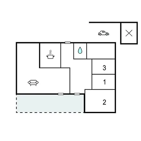펜션 3 Bedroom Gorgeous In Millinge